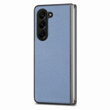 Load image into Gallery viewer, Carbon Fiber Texture Back Cover Phone Case