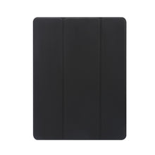 Load image into Gallery viewer, 3-folding Electric Pressed Skin Texture Horizontal Flip Shockproof Transparent TPU + PU Leather Case with Holder &amp; Pen Slot &amp; Sleep / Wake-up Function, For iPad 9.7(2018)/(2017)/Air 2/Air