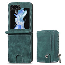 Load image into Gallery viewer, Skin-feel PU Zipper Wallet Phone Case