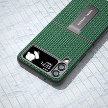 Load image into Gallery viewer, Genuine Leather Luxury Series Phone Case with Holder