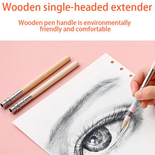 Load image into Gallery viewer, Adjustable Wooden Double Ended Pencil Extender To Lengthen The Pen Barrel