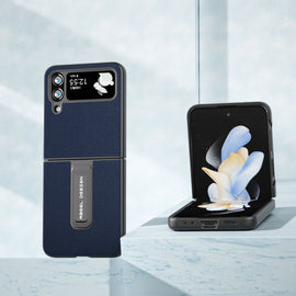 Genuine Leather Luolai Series Phone Case with Holder