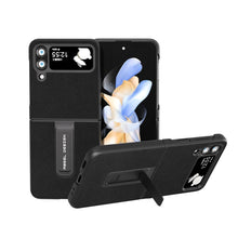 Load image into Gallery viewer, Genuine Leather Luolai Series Phone Case with Holder