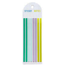 Load image into Gallery viewer, Transparent Strip Color Fluorescent Waterproof Sticky Note Long Strip Index Sticker