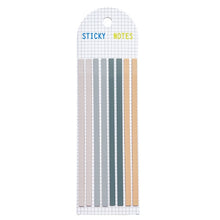 Load image into Gallery viewer, Transparent Strip Color Fluorescent Waterproof Sticky Note Long Strip Index Sticker