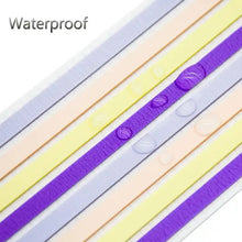 Load image into Gallery viewer, Transparent Strip Color Fluorescent Waterproof Sticky Note Long Strip Index Sticker