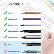 Load image into Gallery viewer, Transparent Strip Color Fluorescent Waterproof Sticky Note Long Strip Index Sticker