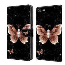 Load image into Gallery viewer, Crystal 3D Shockproof Protective Leather Phone Case, For iPhone 6 Plus / 7 Plus / 8 Plus, For iPhone 6 / 7
