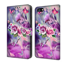 Load image into Gallery viewer, Crystal 3D Shockproof Protective Leather Phone Case, For iPhone 6 Plus / 7 Plus / 8 Plus, For iPhone 6 / 7