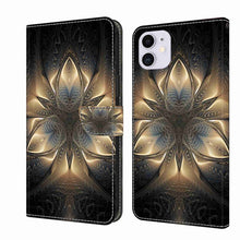 Load image into Gallery viewer, Crystal 3D Shockproof Protective Leather Phone Case, For iPhone 11 Pro Max, For iPhone 11