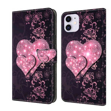 Load image into Gallery viewer, Crystal 3D Shockproof Protective Leather Phone Case, For iPhone 11 Pro Max, For iPhone 11