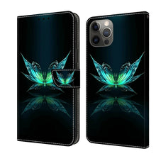 Load image into Gallery viewer, Crystal 3D Shockproof Protective Leather Phone Case, For iPhone 11 Pro, For iPhone X / XS