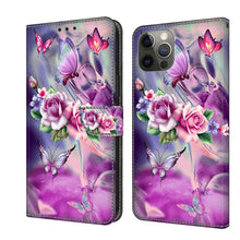 Load image into Gallery viewer, Crystal 3D Shockproof Protective Leather Phone Case, For iPhone 11 Pro, For iPhone X / XS