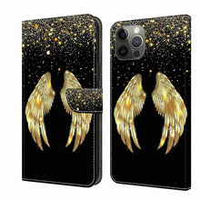 Load image into Gallery viewer, Crystal 3D Shockproof Protective Leather Phone Case, For iPhone 11 Pro, For iPhone X / XS