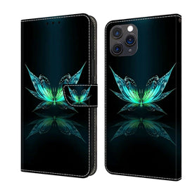 Crystal 3D Shockproof Protective Leather Phone Case, For iPhone 11 Pro Max, For iPhone 11