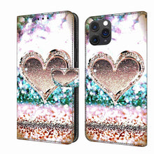 Load image into Gallery viewer, Crystal 3D Shockproof Protective Leather Phone Case, For iPhone 11 Pro Max, For iPhone 11