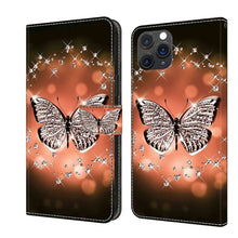Load image into Gallery viewer, Crystal 3D Shockproof Protective Leather Phone Case, For iPhone 11 Pro Max, For iPhone 11