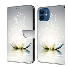Load image into Gallery viewer, Crystal 3D Shockproof Protective Leather Phone Case, For iPhone 12 mini / 13 mini, For iPhone 12 / 12 Pro