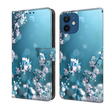 Load image into Gallery viewer, Crystal 3D Shockproof Protective Leather Phone Case, For iPhone 12 mini / 13 mini, For iPhone 12 / 12 Pro