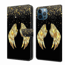 Load image into Gallery viewer, Crystal 3D Shockproof Protective Leather Phone Case, For iPhone 12 Pro Max / 13 Pro Max, For iPhone 13 Pro