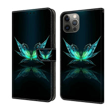 Load image into Gallery viewer, Crystal 3D Shockproof Protective Leather Phone Case, For iPhone 12 mini / 13 mini, For iPhone 12 / 12 Pro
