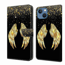 Load image into Gallery viewer, Crystal 3D Shockproof Protective Leather Phone Case, For iPhone 15 Pro, For iPhone 13 / 14