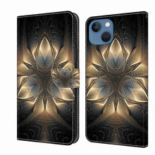 Load image into Gallery viewer, Crystal 3D Shockproof Protective Leather Phone Case, For iPhone 15 Pro, For iPhone 13 / 14