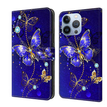 Load image into Gallery viewer, Crystal 3D Shockproof Protective Leather Phone Case, For iPhone 12 Pro Max / 13 Pro Max, For iPhone 13 Pro