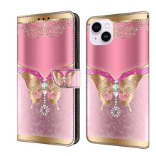 Load image into Gallery viewer, Crystal 3D Shockproof Protective Leather Phone Case, For iPhone 14 Plus, For iPhone 15 Pro Max