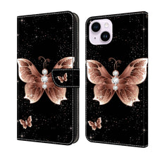 Load image into Gallery viewer, Crystal 3D Shockproof Protective Leather Phone Case, For iPhone 14 Plus, For iPhone 15 Pro Max
