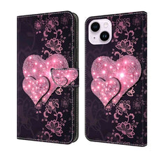 Load image into Gallery viewer, Crystal 3D Shockproof Protective Leather Phone Case, For iPhone 14 Plus, For iPhone 15 Pro Max
