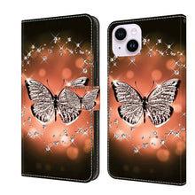 Load image into Gallery viewer, Crystal 3D Shockproof Protective Leather Phone Case, For iPhone 14 Plus, For iPhone 15 Pro Max