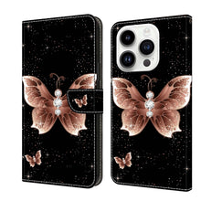 Load image into Gallery viewer, Crystal 3D Shockproof Protective Leather Phone Case, For iPhone 14 Pro, For iPhone 15 Plus