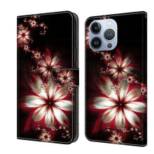 Load image into Gallery viewer, Crystal 3D Shockproof Protective Leather Phone Case, For iPhone 14 Pro Max, For iPhone 15