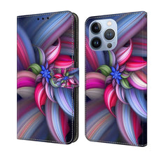 Load image into Gallery viewer, Crystal 3D Shockproof Protective Leather Phone Case, For iPhone 14 Pro Max, For iPhone 15