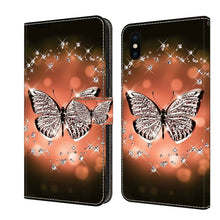 Load image into Gallery viewer, Crystal 3D Shockproof Protective Leather Phone Case, For iPhone 11 Pro, For iPhone X / XS