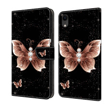 Load image into Gallery viewer, Crystal 3D Shockproof Protective Leather Phone Case, For iPhone XR, For iPhone XS Max