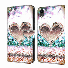 Load image into Gallery viewer, Crystal 3D Shockproof Protective Leather Phone Case, For iPhone XR, For iPhone XS Max