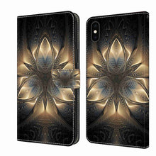 Load image into Gallery viewer, Crystal 3D Shockproof Protective Leather Phone Case, For iPhone XR, For iPhone XS Max