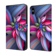 Load image into Gallery viewer, Crystal 3D Shockproof Protective Leather Phone Case, For iPhone XR, For iPhone XS Max