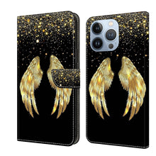 Load image into Gallery viewer, Crystal 3D Shockproof Protective Leather Phone Case, For iPhone 15 Pro Max, For iPhone 14 Plus