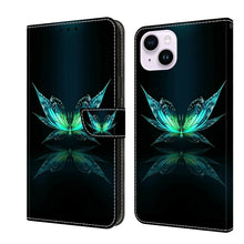 Load image into Gallery viewer, Crystal 3D Shockproof Protective Leather Phone Case, For iPhone 14 Pro, For iPhone 15 Plus