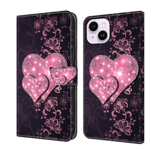 Load image into Gallery viewer, Crystal 3D Shockproof Protective Leather Phone Case, For iPhone 14 Pro, For iPhone 15 Plus