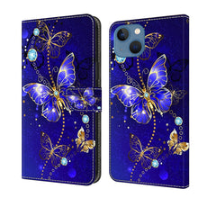 Load image into Gallery viewer, Crystal 3D Shockproof Protective Leather Phone Case, For iPhone 14 Pro Max, For iPhone 15