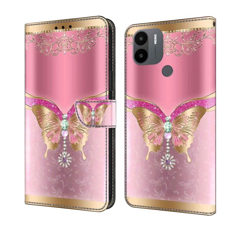 Crystal 3D Shockproof Protective Leather Phone Case, For Xiaomi Redmi A1+ / A2 / A2+, For Xiaomi 13T Pro