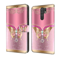 Load image into Gallery viewer, Crystal 3D Shockproof Protective Leather Phone Case, For Xiaomi Redmi 9, For Xiaomi Redmi 9C