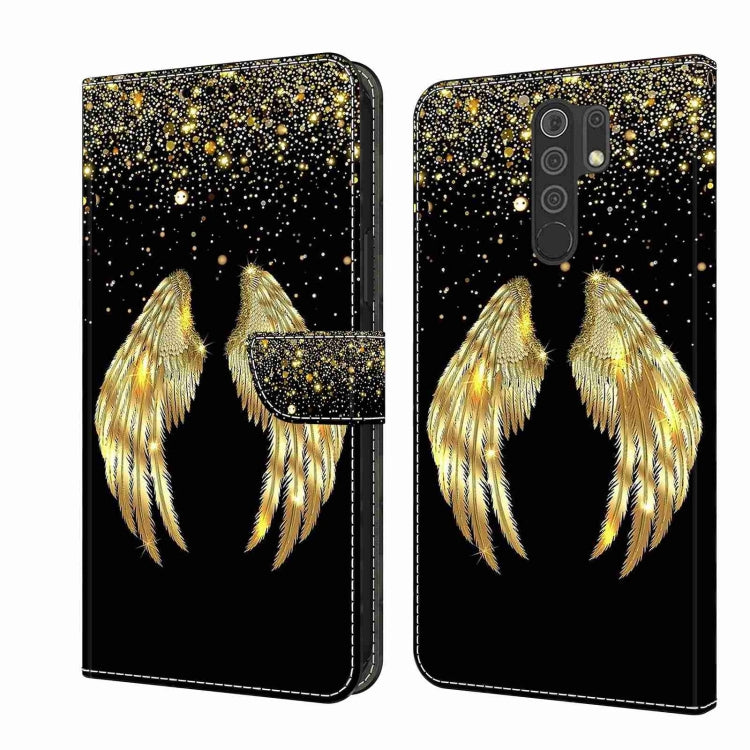 Crystal 3D Shockproof Protective Leather Phone Case, For Xiaomi Redmi 9, For Xiaomi Redmi 9C