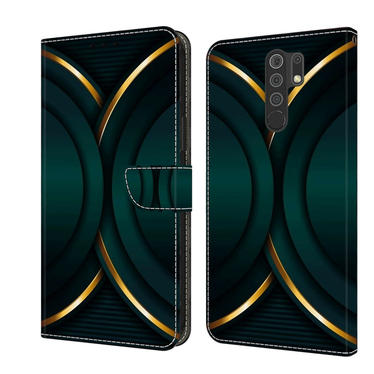 Crystal 3D Shockproof Protective Leather Phone Case, For Xiaomi Redmi 9, For Xiaomi Redmi 9C