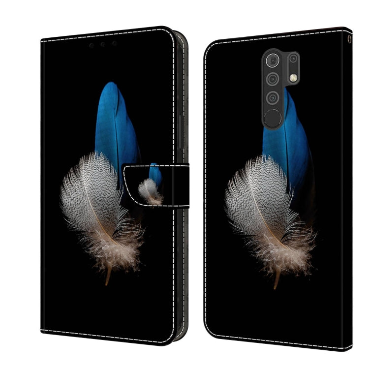 Crystal 3D Shockproof Protective Leather Phone Case, For Xiaomi Redmi 9, For Xiaomi Redmi 9C