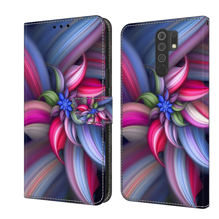 Crystal 3D Shockproof Protective Leather Phone Case, For Xiaomi Redmi 9, For Xiaomi Redmi 9C